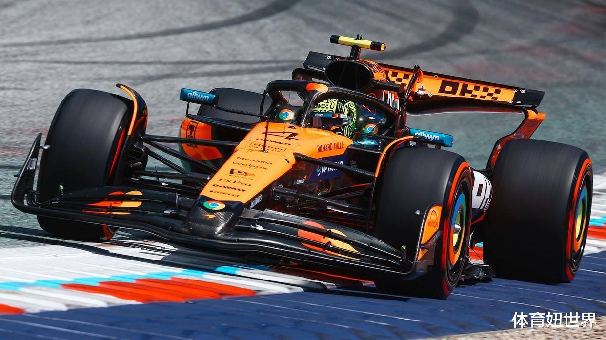 索伯车队力克法拉利,诺里斯统治全场 索伯车队力克法拉利,诺里斯统治全场