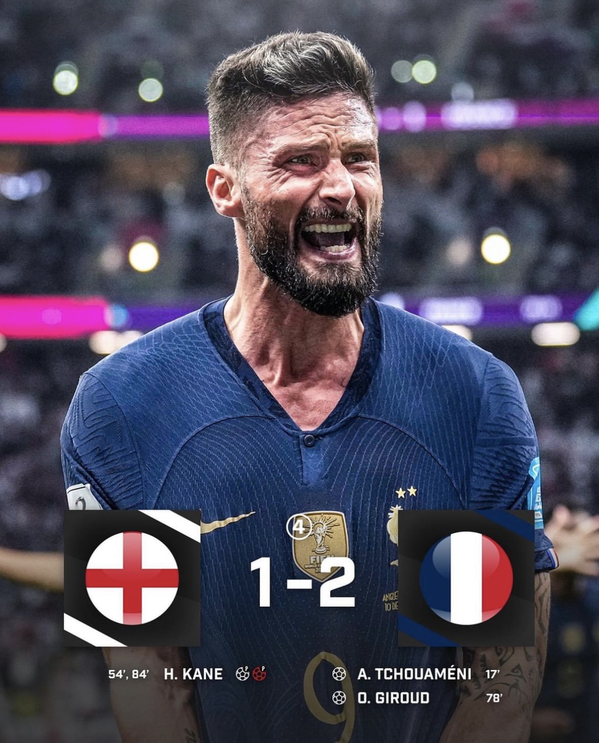 阿根廷绝杀摩洛哥,楚阿梅尼刷新纪录 阿根廷绝杀摩洛哥,楚阿梅尼刷新纪录